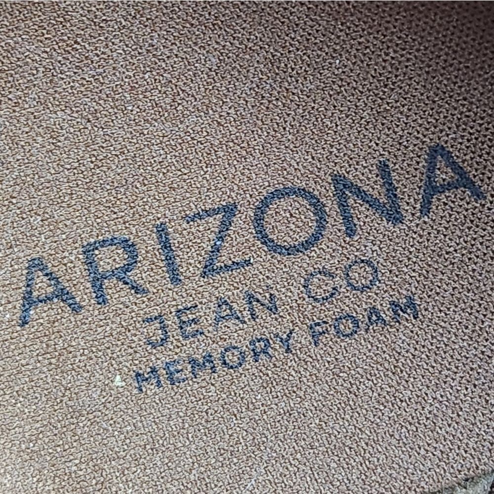 ☔️💛Arizona Jean Co Brown Gale Memory Foam Ankle Booties Size 8W - Picture 11 of 12